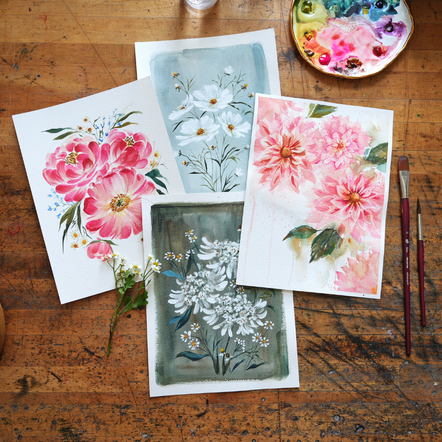 Expressive Florals Digital Course